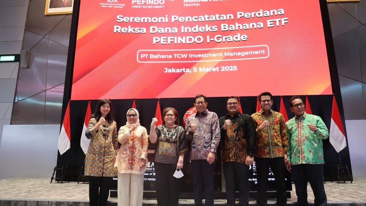Bahana TCW berkolaborasi dengan Mirae Asset Sekuritas dan Pefindo meluncurkan Bahana ETF Pefindo I-Grade, reksa dana indeks yang menawarkan investasi stabil di 30 saham unggulan berperingkat investment grade.