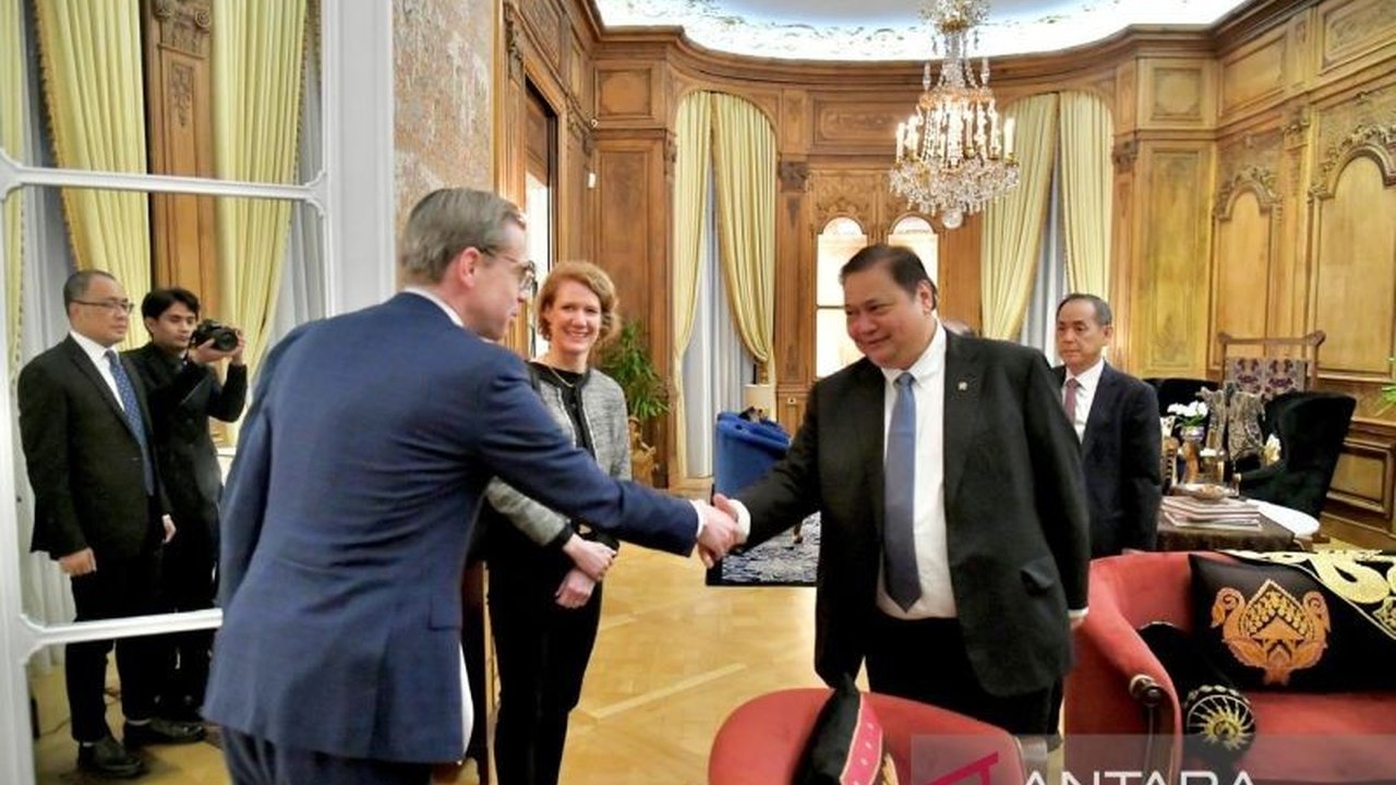 Menko Airlangga Hartarto mengajak negara-negara OECD mempercepat aksesi Indonesia untuk mendukung target Indonesia Emas 2045 dan pertumbuhan ekonomi 8 persen.