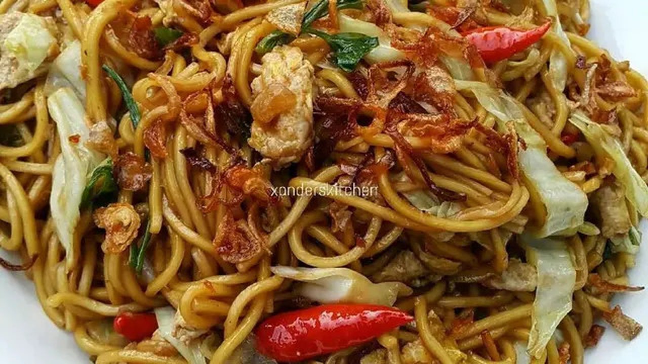 Resep praktis Mi Goreng Jawa. (Dok: Cookpad Xander's Kitchen)