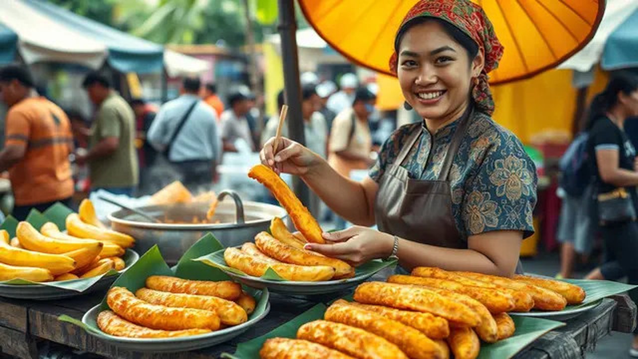 cara membuat pisang goreng Ilustrasi dibuat AI
