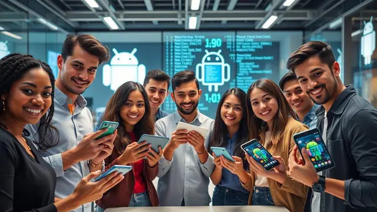 fungsi android Ilustrasi dibuat AI
