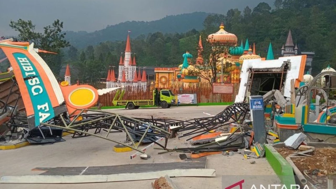 Gubernur Jawa Barat, Dedi Mulyadi, menargetkan pembongkaran bangunan ilegal di Hibisc Fantasy Puncak sebelum Lebaran, meskipun proses hukum tetap berjalan sesuai prosedur.