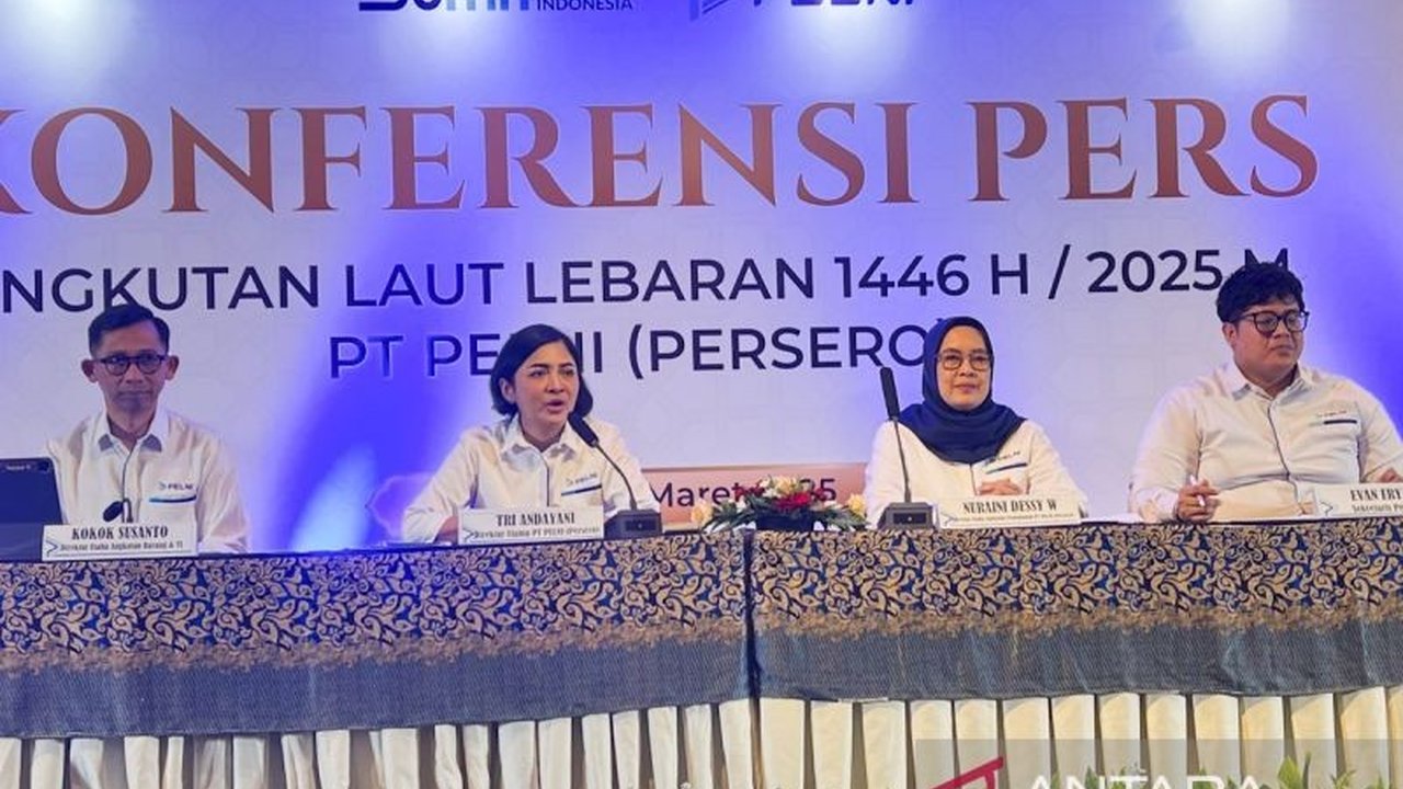 Pelni Sesuaikan Rute 19 Kapal Antisipasi Lonjakan Penumpang Lebaran 2025