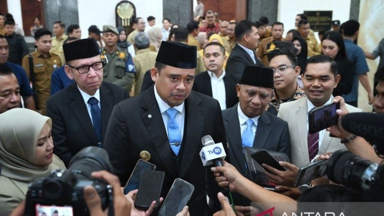 Gubernur Sumut, Bobby Nasution, bersama Wagub Surya, bangun kolaborasi dengan berbagai pihak untuk wujudkan program prioritas pembangunan Sumut menuju Indonesia Emas 2045.