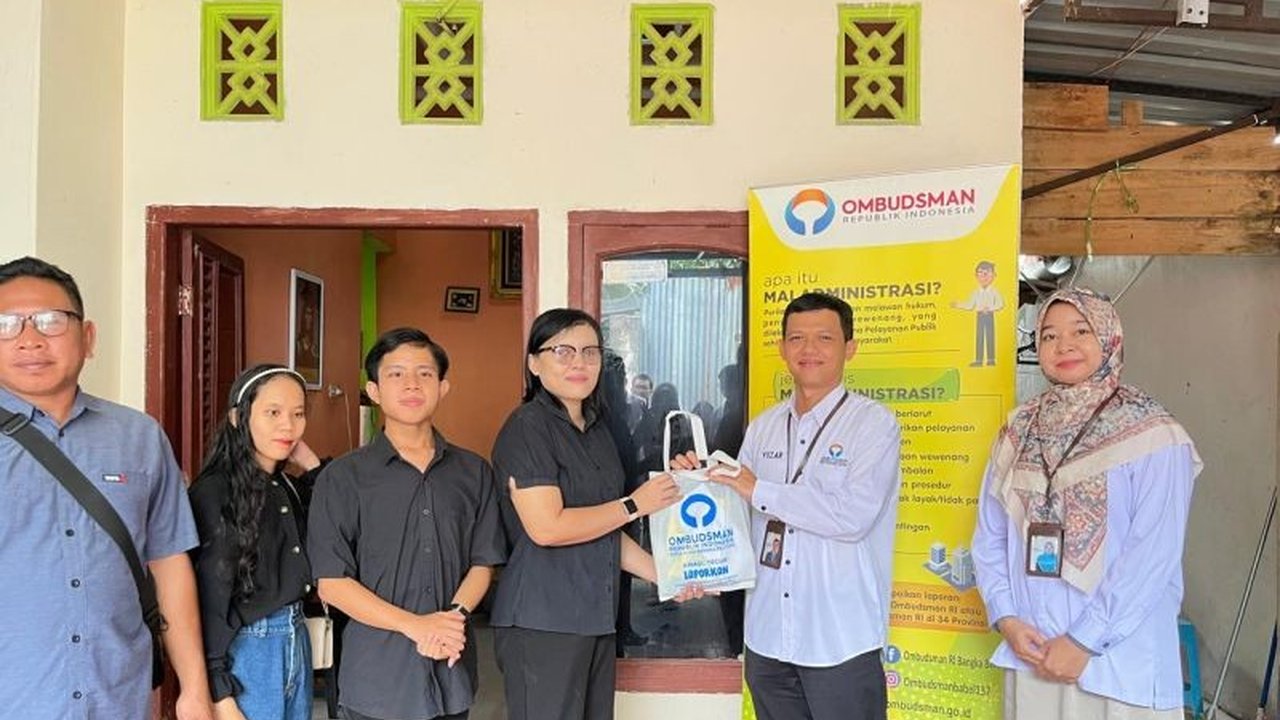 Ombudsman RI Perwakilan Babel melakukan jemput bola layanan aduan untuk kelompok disabilitas, mendekatkan akses pengaduan dan memastikan pemenuhan hak-hak mereka.