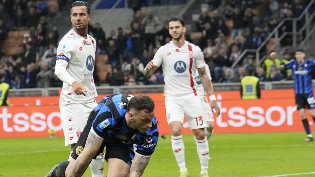 Hasil Inter Milan vs Monza: Skor 3-2