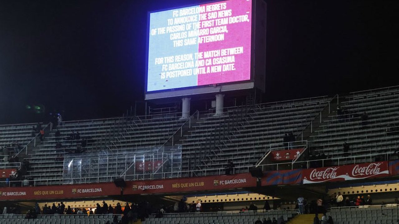 Kronologi Ditundanya Laga Barcelona vs Osasuna