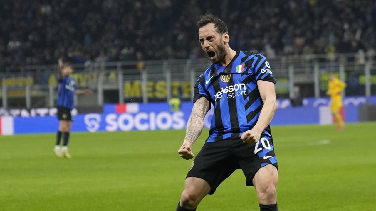 Rapor Pemain Inter saat Comeback vs Monza: Calhanoglu dan Duo Striker Berjasa Besar