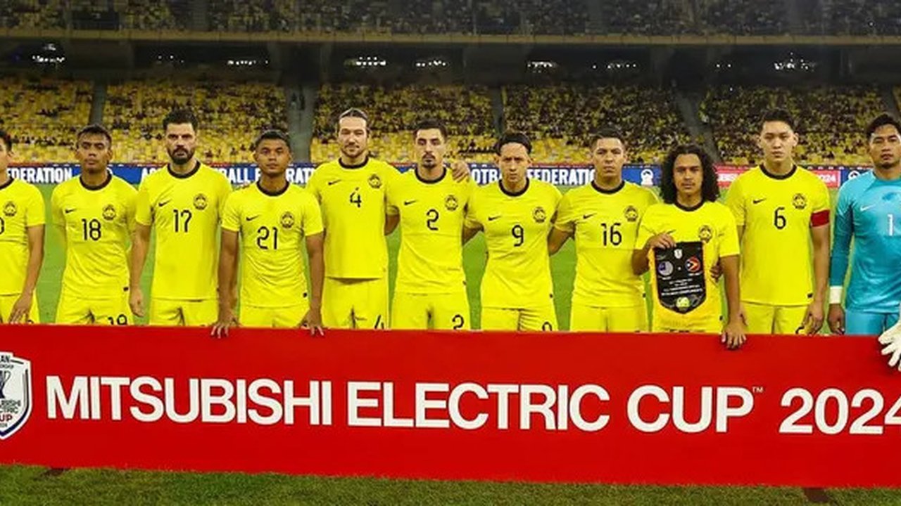 Susunan pemain utama Timnas Malaysia di Piala AFF 2024 diumumkan oleh Ofisial X @FAM_Malaysia.