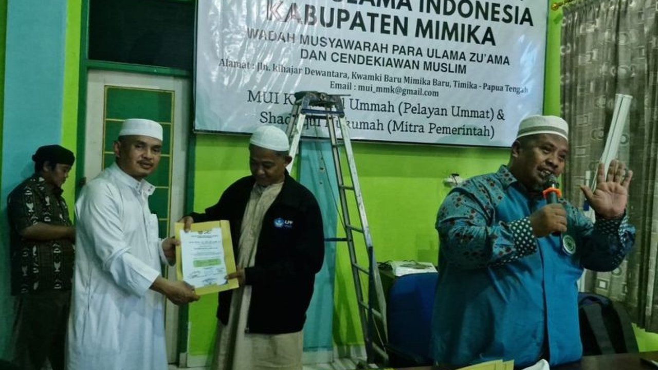 MUI Mimika telah menerbitkan sertifikat kiblat untuk 13 masjid, menjadikan total 28 masjid di Timika memiliki sertifikasi arah kiblat yang akurat dan resmi dari MUI.