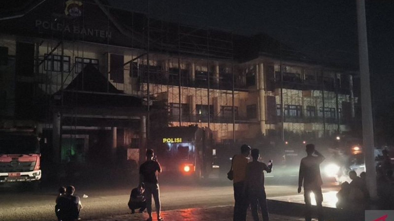 Api di Mapolda Banten Padam, Penyebab Masih Diselidiki