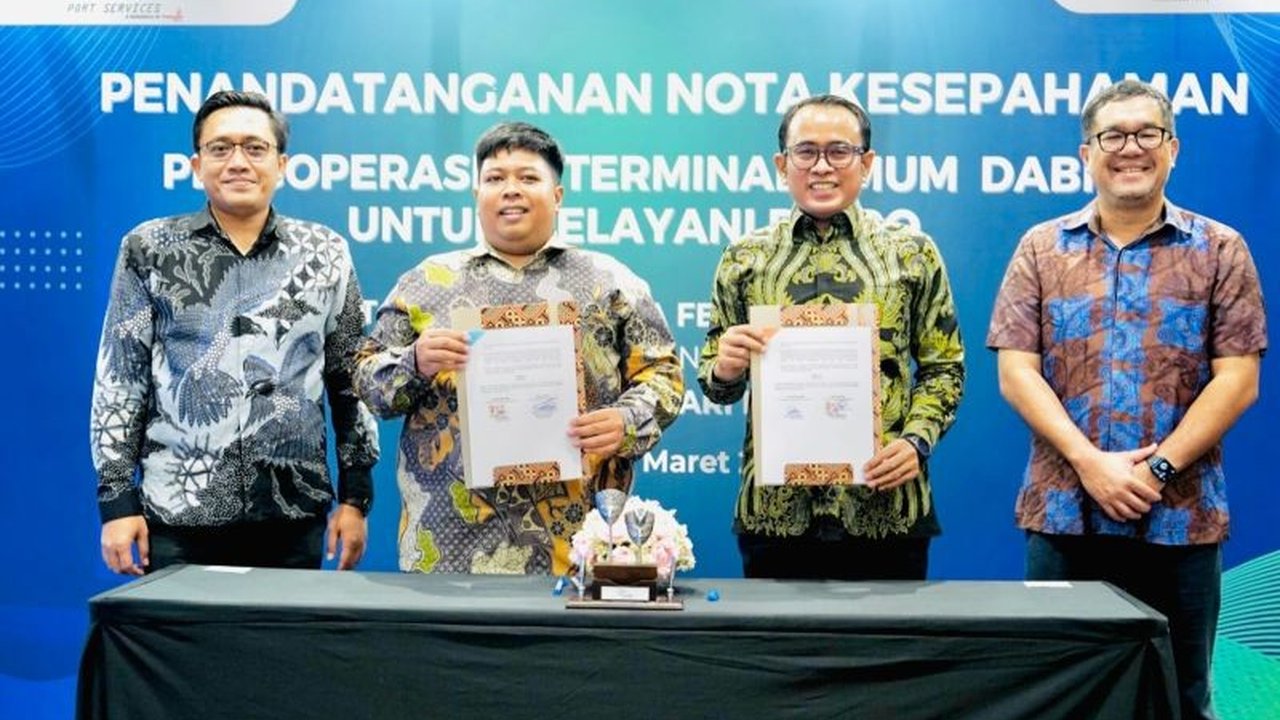 PT ASDP Indonesia Ferry dan PT Delta Artha Bahari Nusantara (DABN) menjalin kerja sama strategis untuk meningkatkan efisiensi konektivitas maritim dan distribusi logistik nasional, khususnya di wilayah Indonesia Timur.
