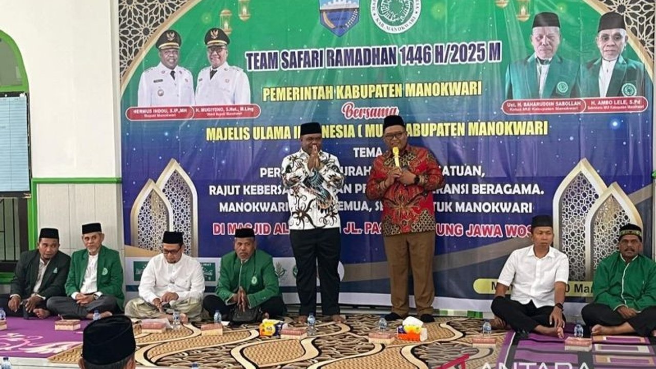 Safari Ramadhan: Pemkab Manokwari dan MUI Jalin Persatuan untuk Pembangunan