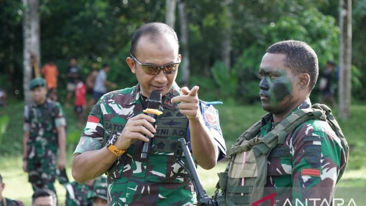 Kodam Pattimura Latih Pasukan Pengamanan Perbatasan RI-PNG di Maluku Utara