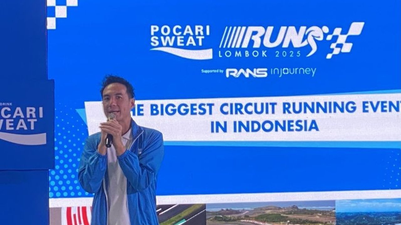 Daniel Mananta: Lari di Sirkuit Mandalika Seperti Berlari di Atas Awan!