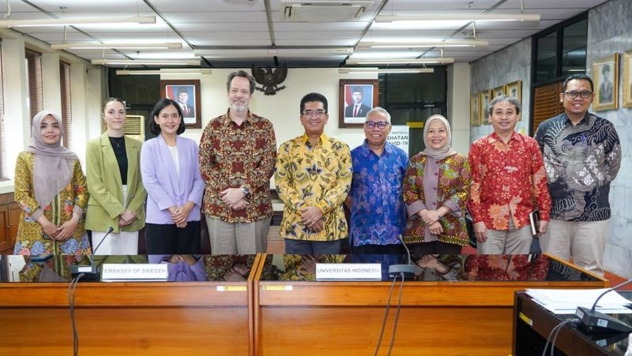 UI Jajaki Kerja Sama Strategis dengan Swedia di Bidang Akademik dan Industri