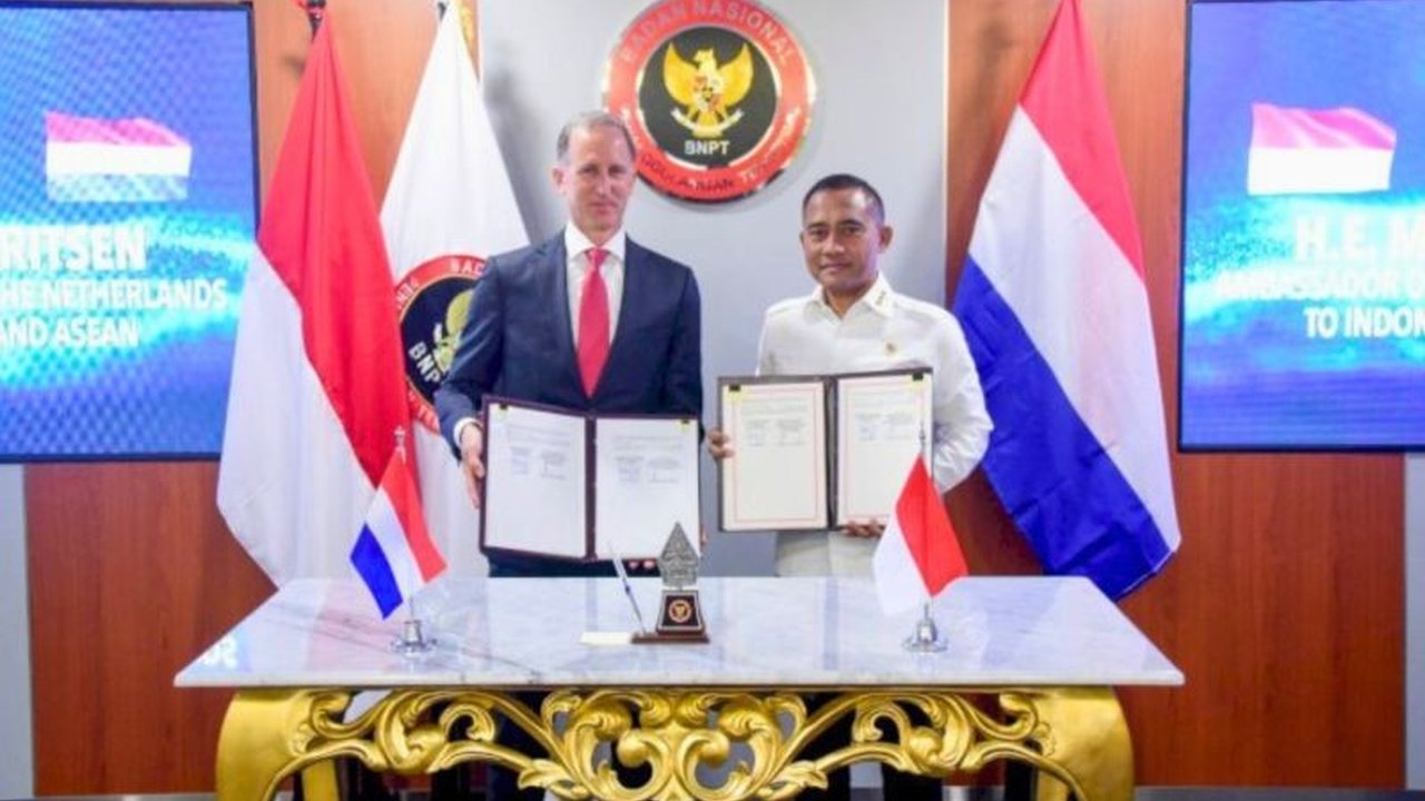 RI dan Belanda Perkuat Kerja Sama Anti-Terorisme Siber