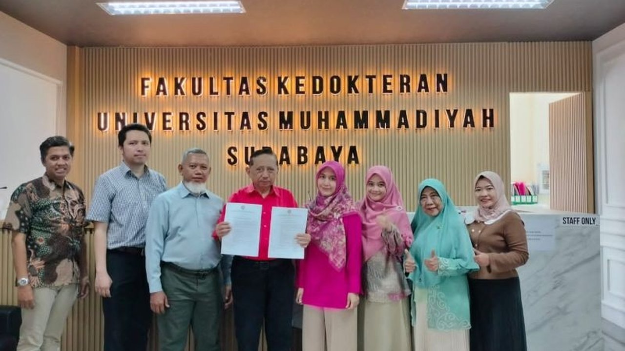 Fakultas Kedokteran UM Surabaya berhasil meraih akreditasi unggul dari LAM-PTKes dalam waktu kurang dari 9 tahun, membuktikan komitmen terhadap kualitas pendidikan dan riset di bidang kesehatan.