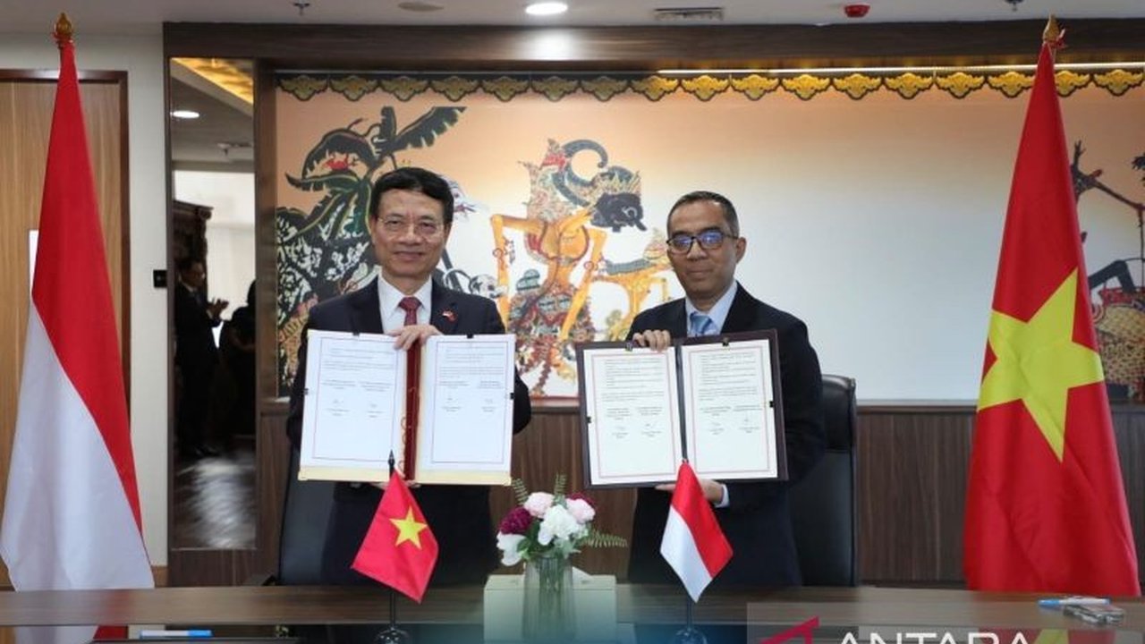 Indonesia dan Vietnam resmi menjalin kerja sama sains dan teknologi untuk mendukung kemandirian pangan, energi, dan hilirisasi inovasi, ditandai dengan penandatanganan Letter of Intent (LoI).