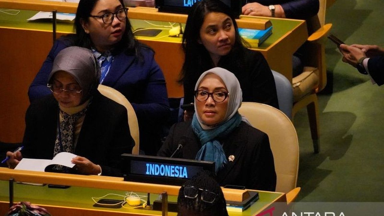 Menteri Pemberdayaan Perempuan dan Perlindungan Anak (PPPA) Arifah Fauzi menghadiri Sidang Komisi Status Perempuan (CSW) ke-69 di New York, AS, untuk mendorong kesetaraan gender dan membahas implementasi Deklarasi Beijing.