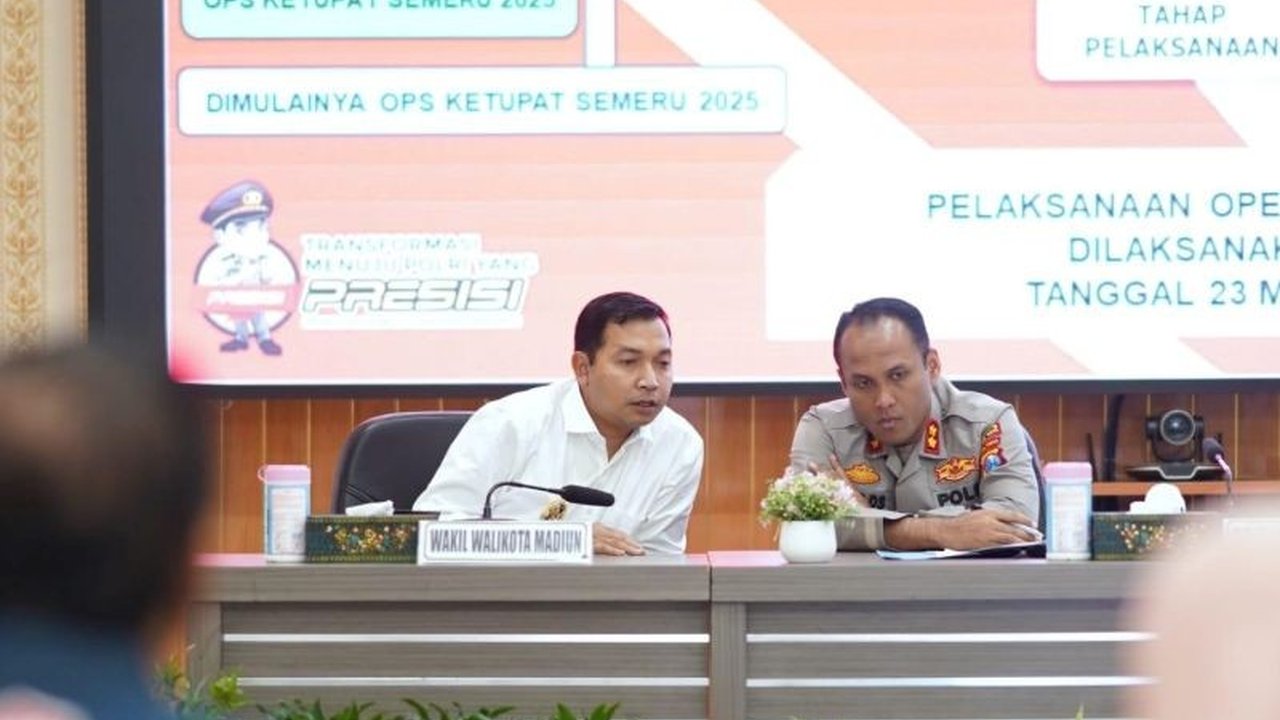 Rakor Operasi Ketupat Semeru 2025: Madiun Siap Sambut Pemudik dengan Aman dan Nyaman