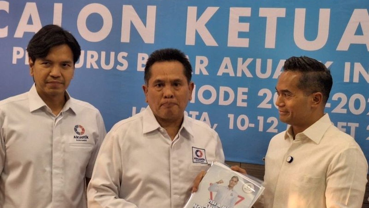 Anindya Bakrie resmi mencalonkan diri kembali sebagai Ketua Umum PB Akuatik Indonesia untuk periode 2025-2029, didukung mayoritas Pengprov dan membawa misi peningkatan prestasi dan pemasyarakatan olahraga akuatik.