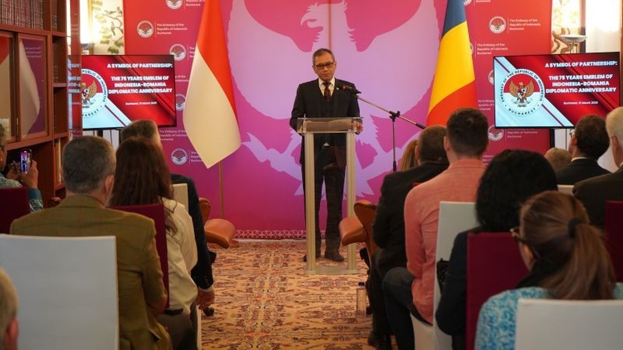 Indonesia dan Rumania meluncurkan logo peringatan 75 tahun hubungan diplomatik, menandai kemitraan erat kedua negara sejak 1950, ditandai dengan peluncuran logo dan forum pariwisata.