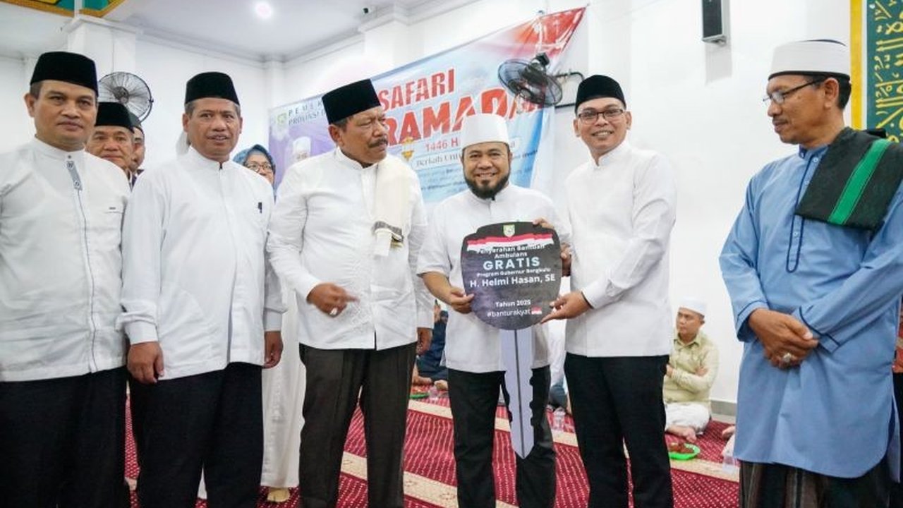 Gubernur Bengkulu, Helmi Hasan, mengajak masyarakat untuk meningkatkan keharmonisan dan toleransi antar-umat beragama selama bulan Ramadhan, guna mendukung pembangunan daerah.