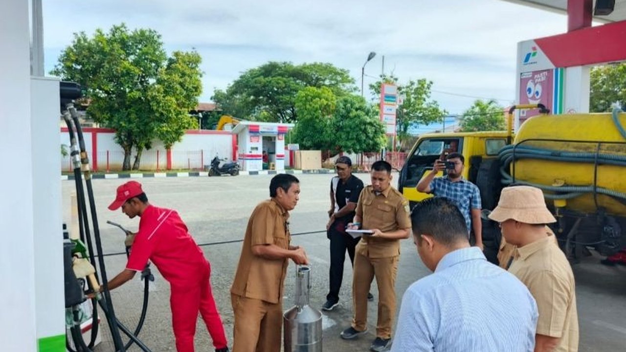 Polresta Banda Aceh Awasi SPBU Antisipasi Kecurangan Jelang Lebaran
