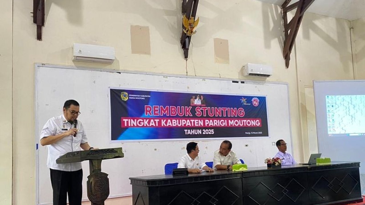 Pemkab Parigi Moutong, Sulawesi Tengah, konsisten gunakan pendekatan multisektoral untuk menurunkan angka stunting yang masih tinggi, meskipun data terbaru menunjukkan penurunan.