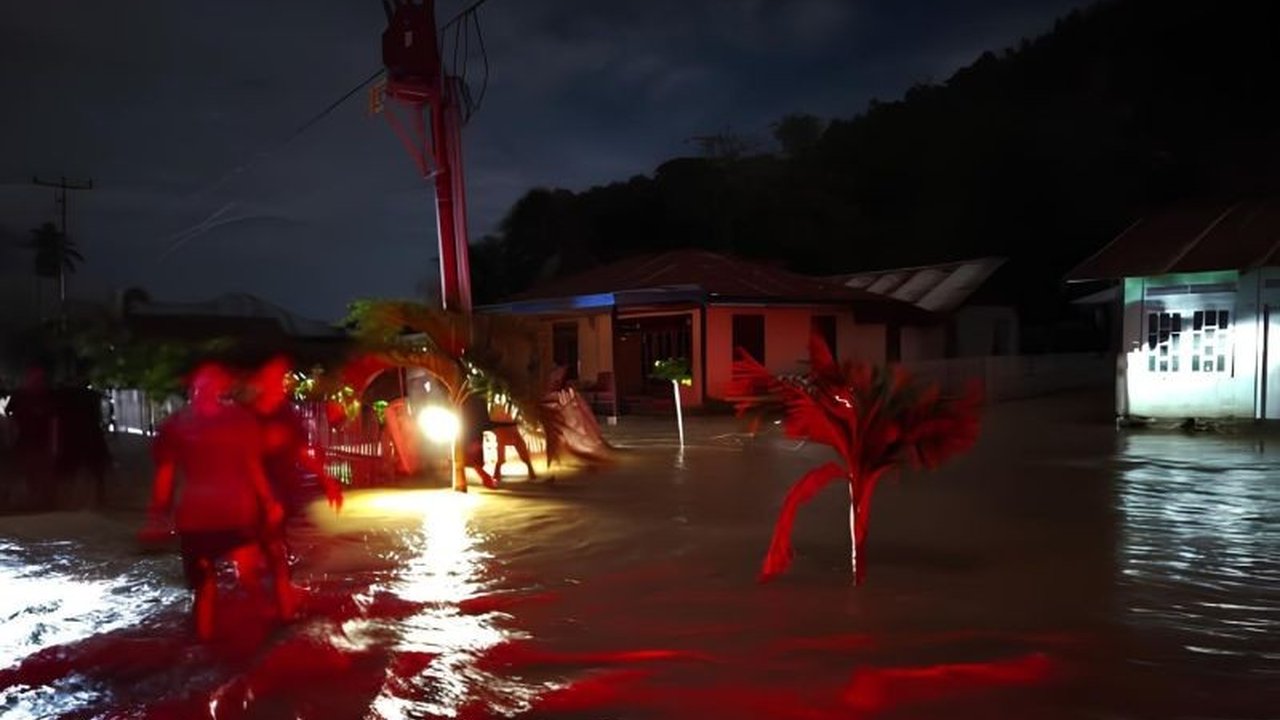 Banjir Rendam Empat Desa di Sulteng, Puluhan Rumah Rusak dan Warga Mengungsi