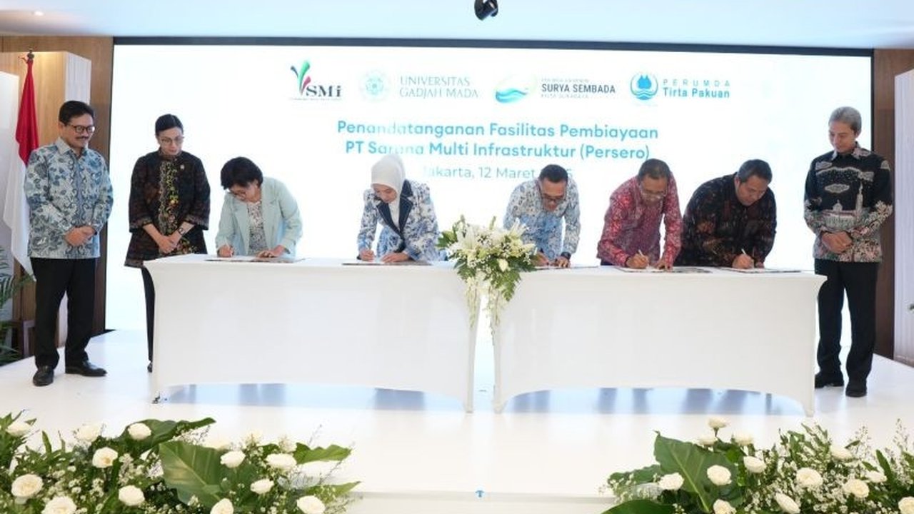 PT SMI salurkan pembiayaan infrastruktur senilai Rp735,7 miliar untuk pengembangan RS UGM, peningkatan layanan air minum di Kota Bogor dan Surabaya, demi peningkatan kualitas pendidikan, kesehatan, dan akses air bersih.