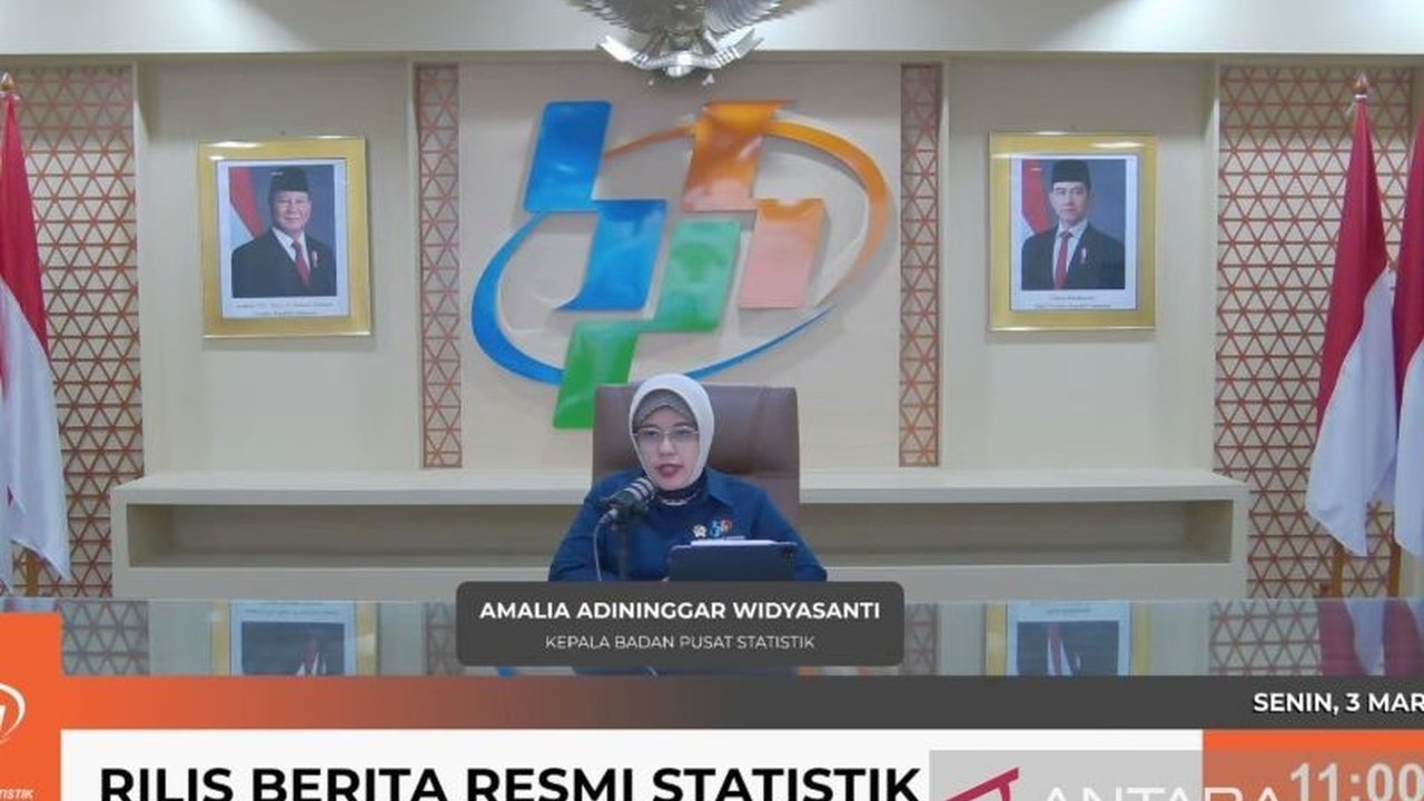 Badan Pusat Statistik (BPS) mencatat deflasi 0,48 persen secara month-to-month (mtm) pada Februari 2025, penurunan indeks harga konsumen dari 105,99 menjadi 105,48.