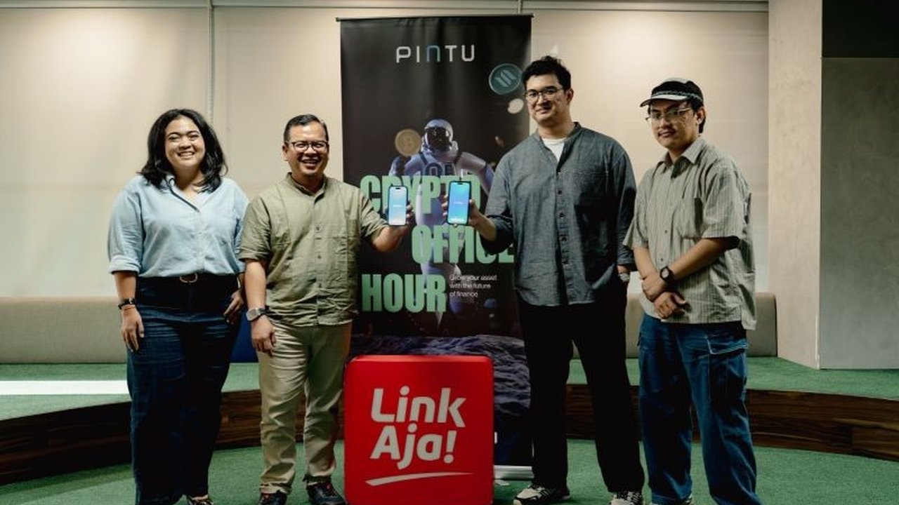 PINTU, melalui program Pintu Goes to Office, memberikan edukasi aset kripto dan teknologi blockchain kepada karyawan LinkAja, mendorong adopsi dan literasi di Indonesia.