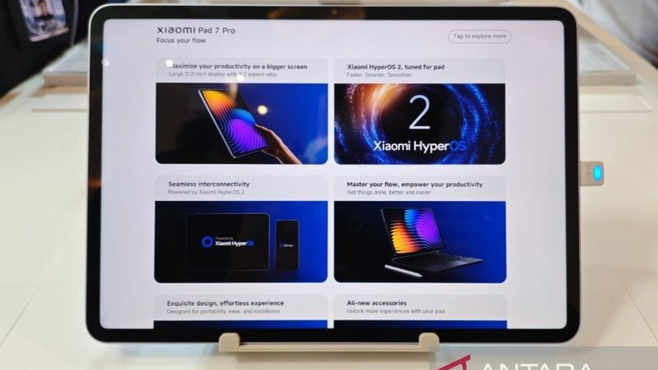 Xiaomi resmi luncurkan Xiaomi Pad 7 Series di Indonesia, terdiri dari Xiaomi Pad 7 dan Xiaomi Pad 7 Pro, menawarkan peningkatan performa, layar 11,2 inci, dan fitur AI.