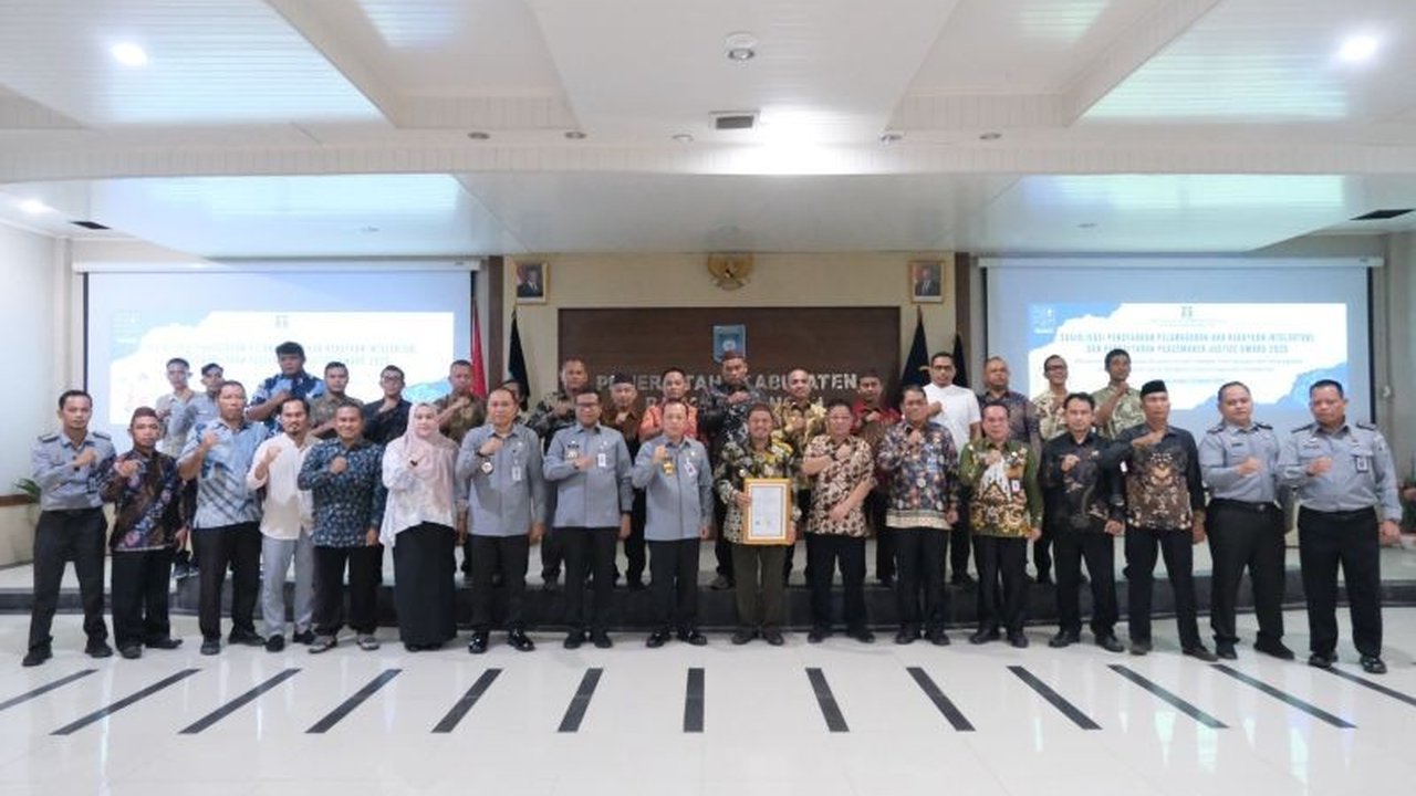 Kemenkumham Tingkatkan Pemahaman KI 80 Kades di Bangka Tengah