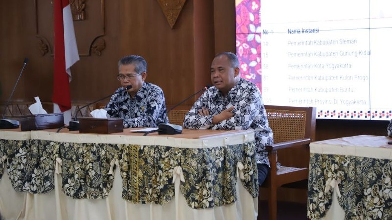 Sleman Raih Capaian MCP KPK Tertinggi se-DIY, Peringkat 14 Nasional!