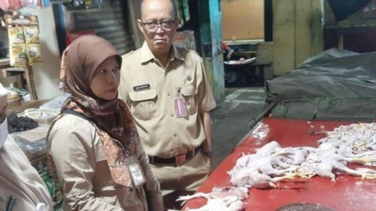 Suku Dinas KPKP Jakarta Utara melakukan pengawasan ketat terhadap kualitas ayam potong di sejumlah pasar tradisional dan temukan semua sampel aman dikonsumsi.