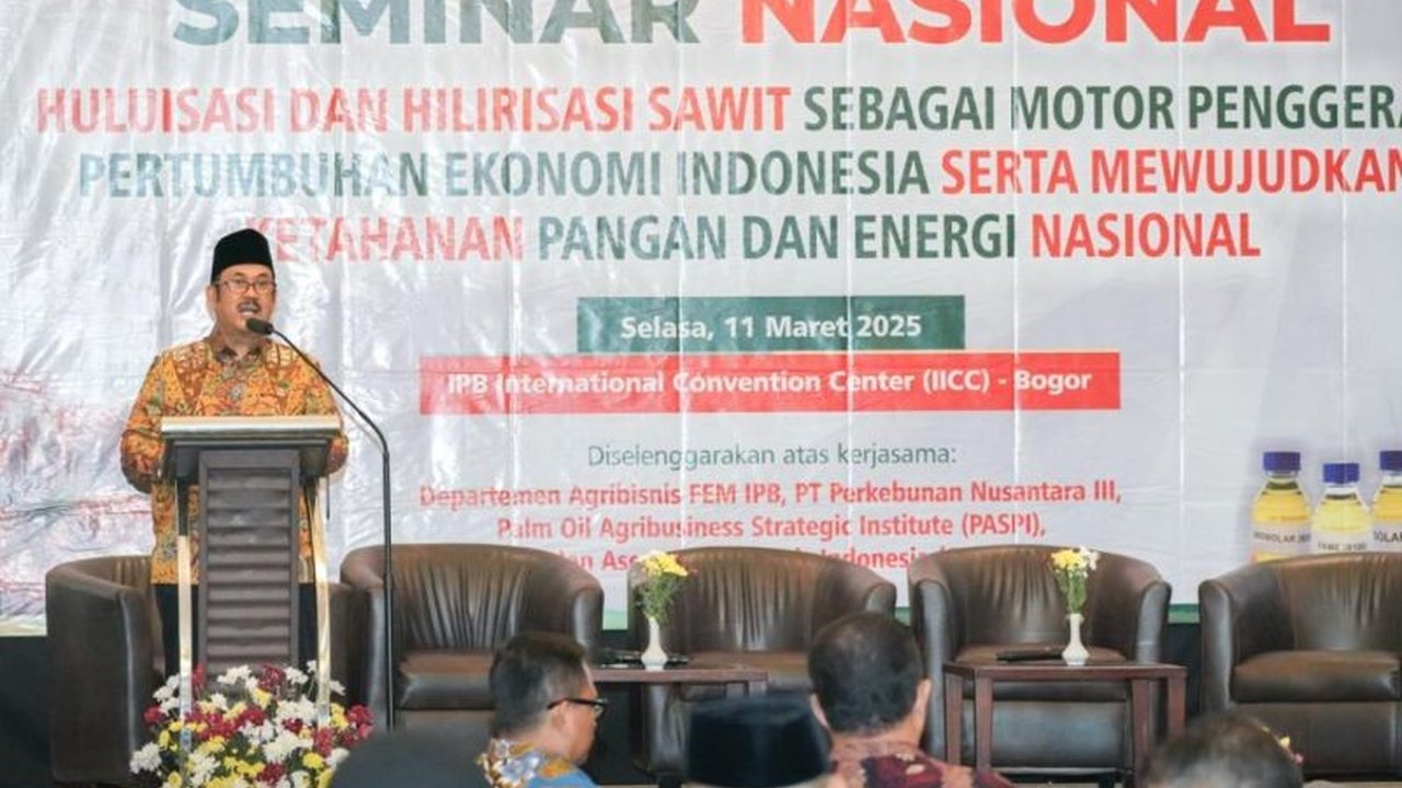 Menteri PPN/Bappenas sampaikan hilirisasi sawit akan tingkatkan kesejahteraan petani, dukung ketahanan pangan dan energi, serta dorong Indonesia sebagai pusat manufaktur global.