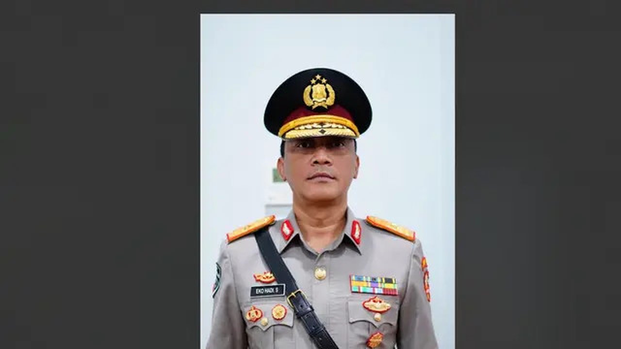 Brigjen Pol Eko Hadi Santoso menjadi sorotan setelah ditunjuk Kapolri Jenderal Listyo Sigit Prabowo menempati posisi Dirtipidnarkoba Bareskrim Polri. (Ist)