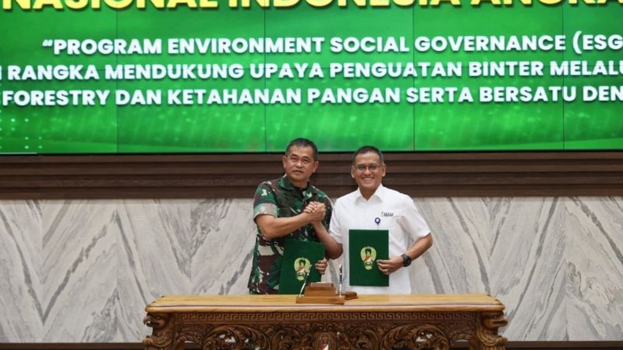 Pupuk Indonesia, TNI AD, dan PTPN Kolaborasi Sukseskan Program Agroforestry 1000 Hektare
