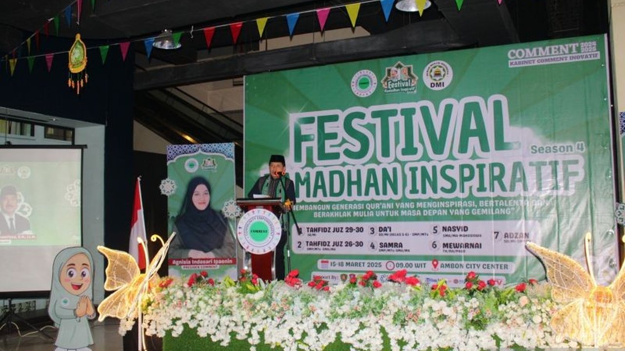 Festival Ramadhan Inspiratif di Maluku sukses digelar, menampilkan berbagai lomba Islami dan menumbuhkan generasi muda yang cinta Al-Quran serta berakhlak mulia.
