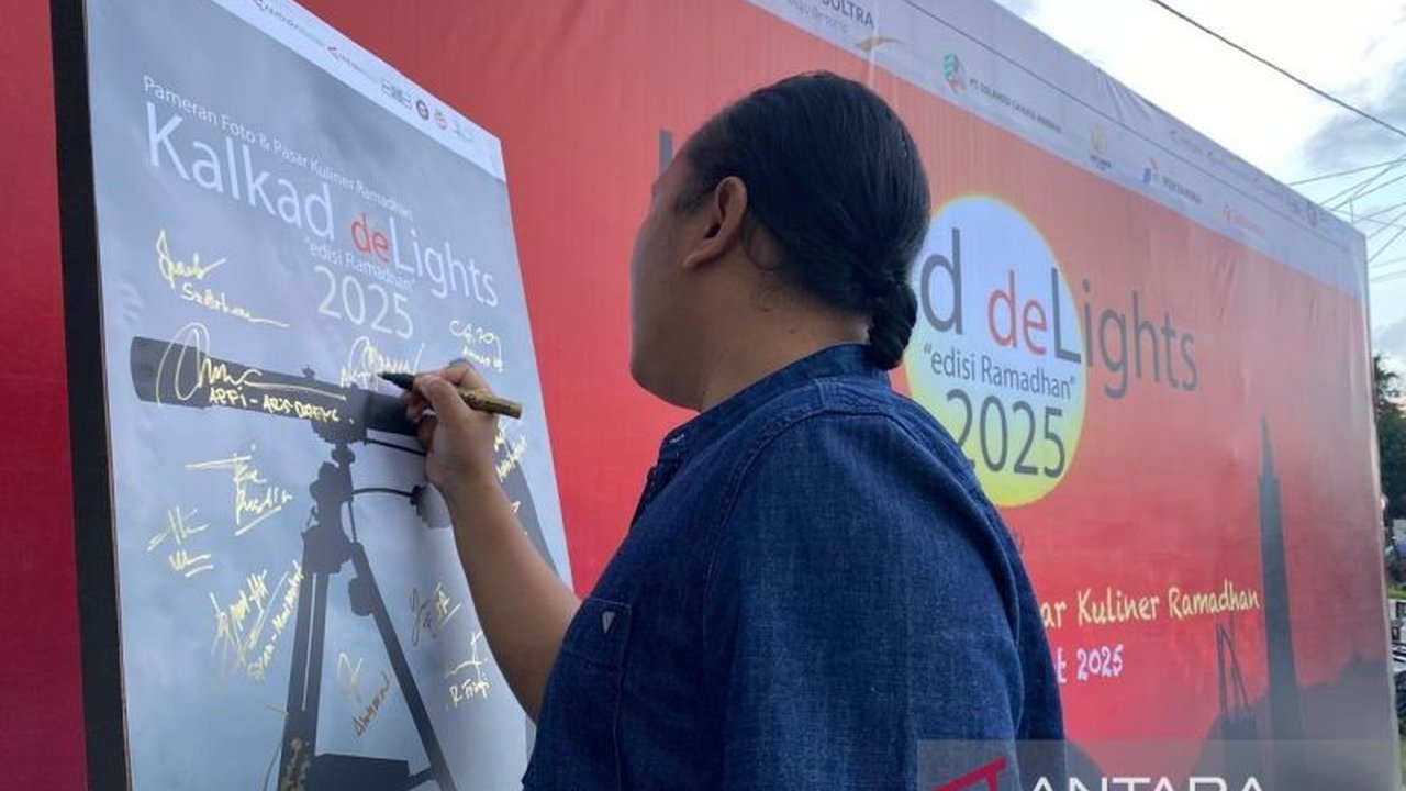 PT ANTAM Tbk Unit Bisnis Produksi Nikel Konawe Utara mengapresiasi pameran foto ANTARA Sultra yang berhasil melibatkan dan memberdayakan puluhan UMKM di Kendari.