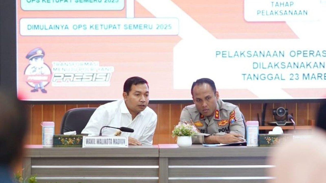 Polres Madiun Kota Dirikan 6 Posko Pengamanan Lebaran 2025