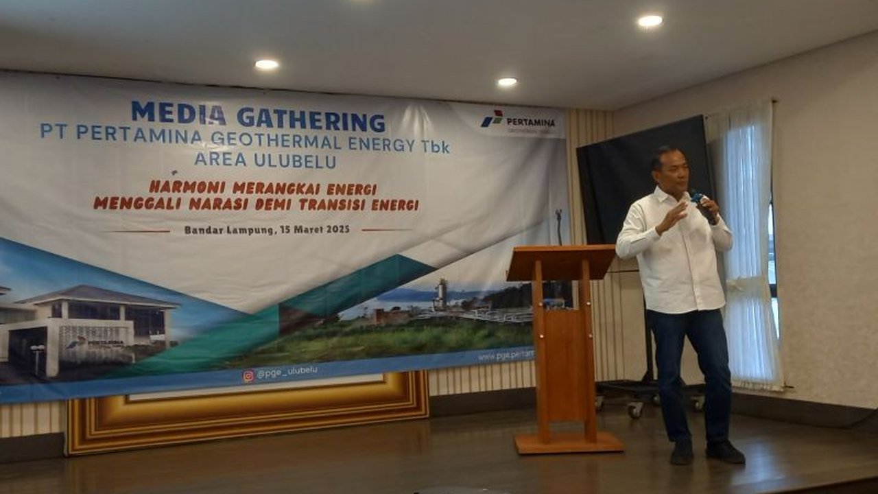 PLTP Ulubelu di Lampung menyuplai 20 persen kebutuhan listrik daerah, memanfaatkan potensi panas bumi yang besar untuk mendukung target Net Zero Emission 2060.