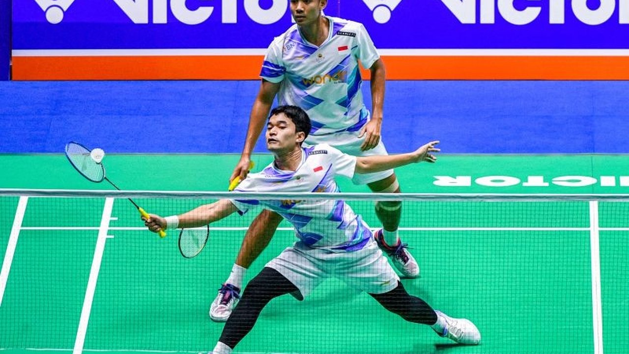 Ganda putra Indonesia, Bagas/Leo, mencapai final All England 2025, melanjutkan dominasi Indonesia di turnamen bulu tangkis bergengsi ini dan patut diacungi jempol.