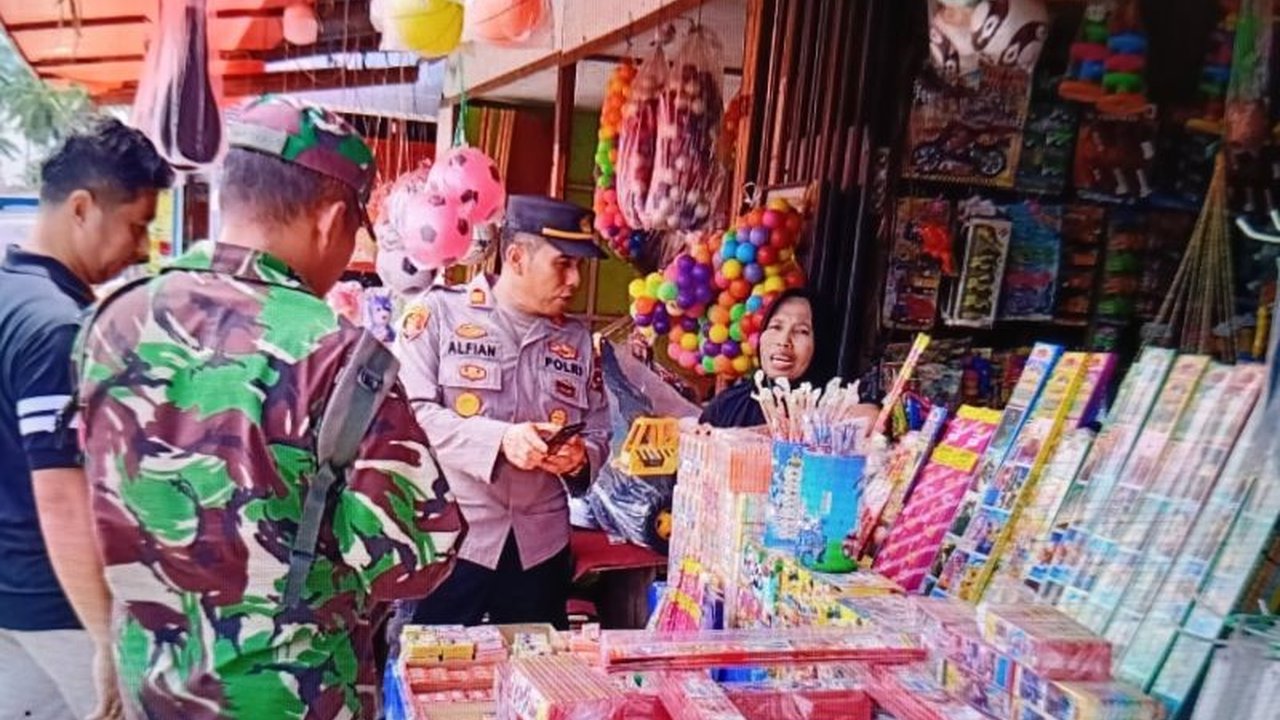 Polres Pasaman Barat Razia Petasan, Berantas Gangguan Ketertiban Selama Ramadhan
