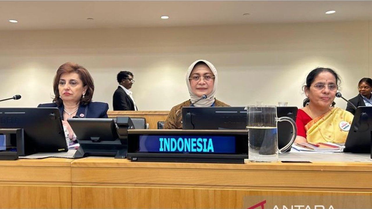 Kementerian Pemberdayaan Perempuan dan Perlindungan Anak (KPPPA) berbagi praktik baik peningkatan akses digital perempuan di Komisi Status Perempuan ke-69 (CSW69) PBB, mengatasi kesenjangan gender dalam ekonomi digital.