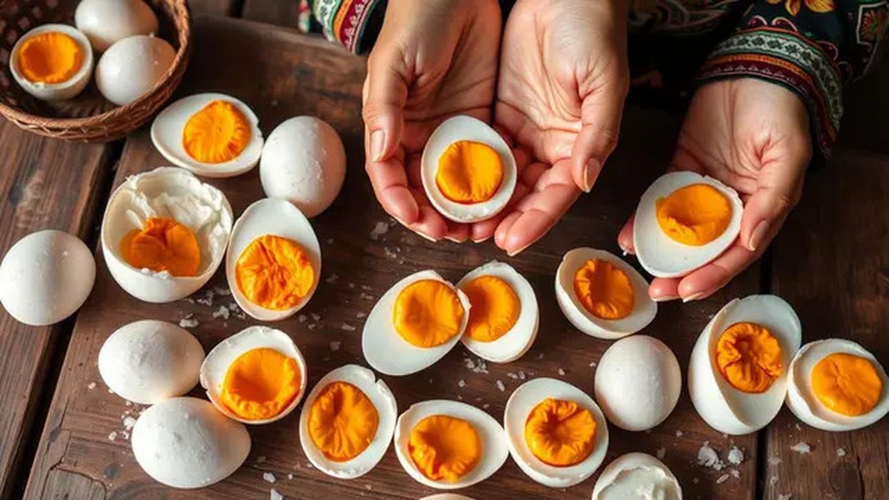 cara pembuatan telur asin Ilustrasi dibuat AI