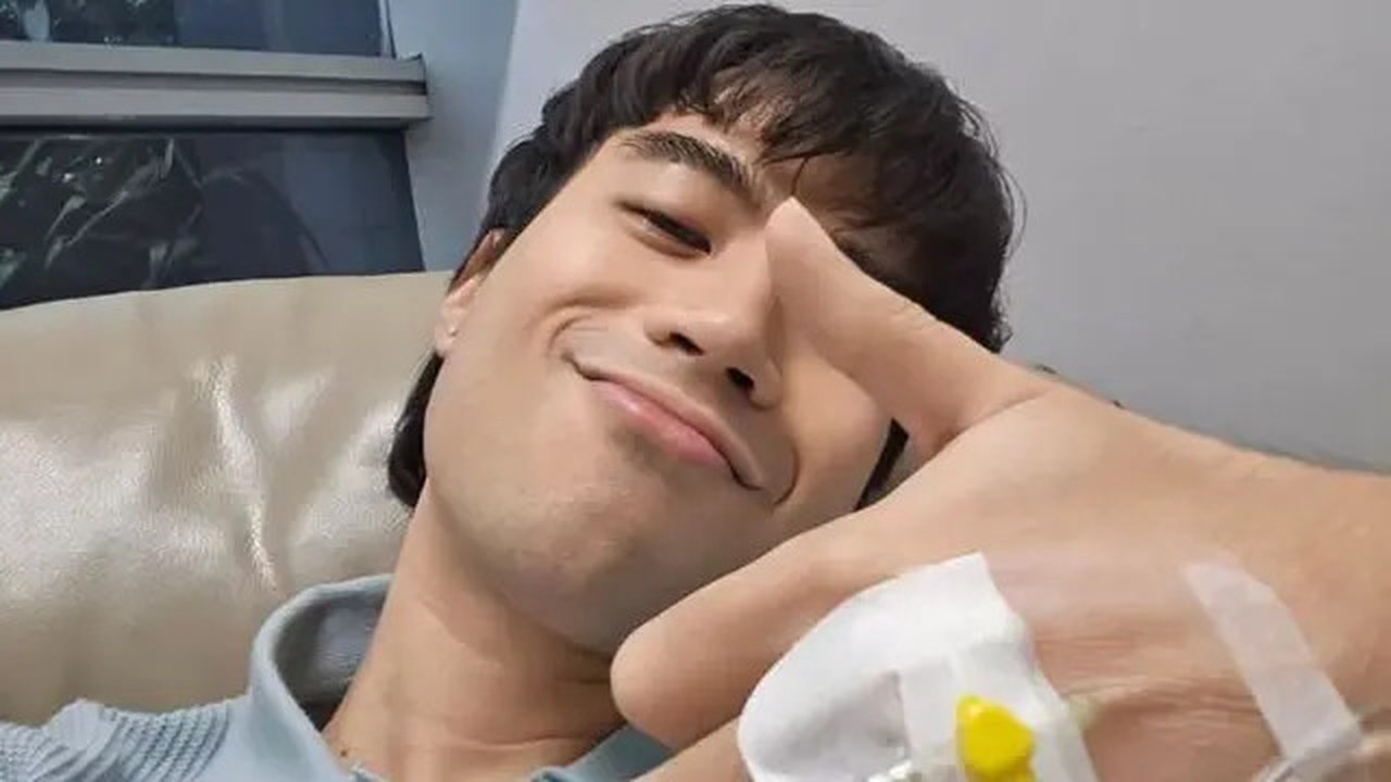 Vidi Aldiano Kembali Posting Kondisi Sedang Diinfus. (instagram/vidialdiano)